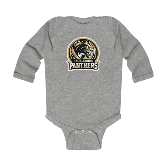 Long Sleeve Baby Bodysuit \ Hackleburg Panthers \ HP2