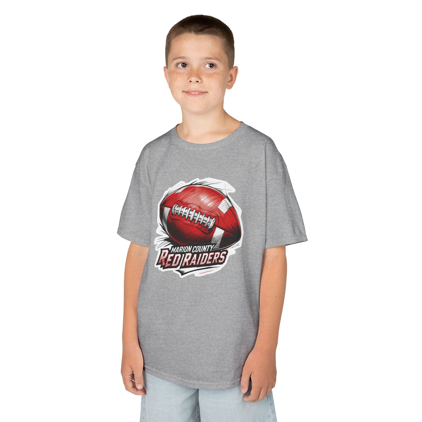 Youth Tee \ Marion County Red Raiders Football \ MCF1