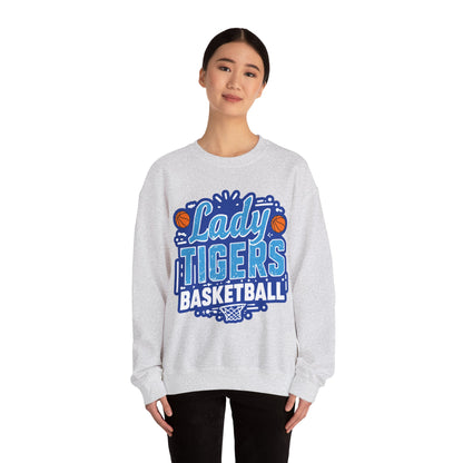 Adult Crewneck Sweatshirt \ Brilliant Tigers Basketball \ BTBKG1