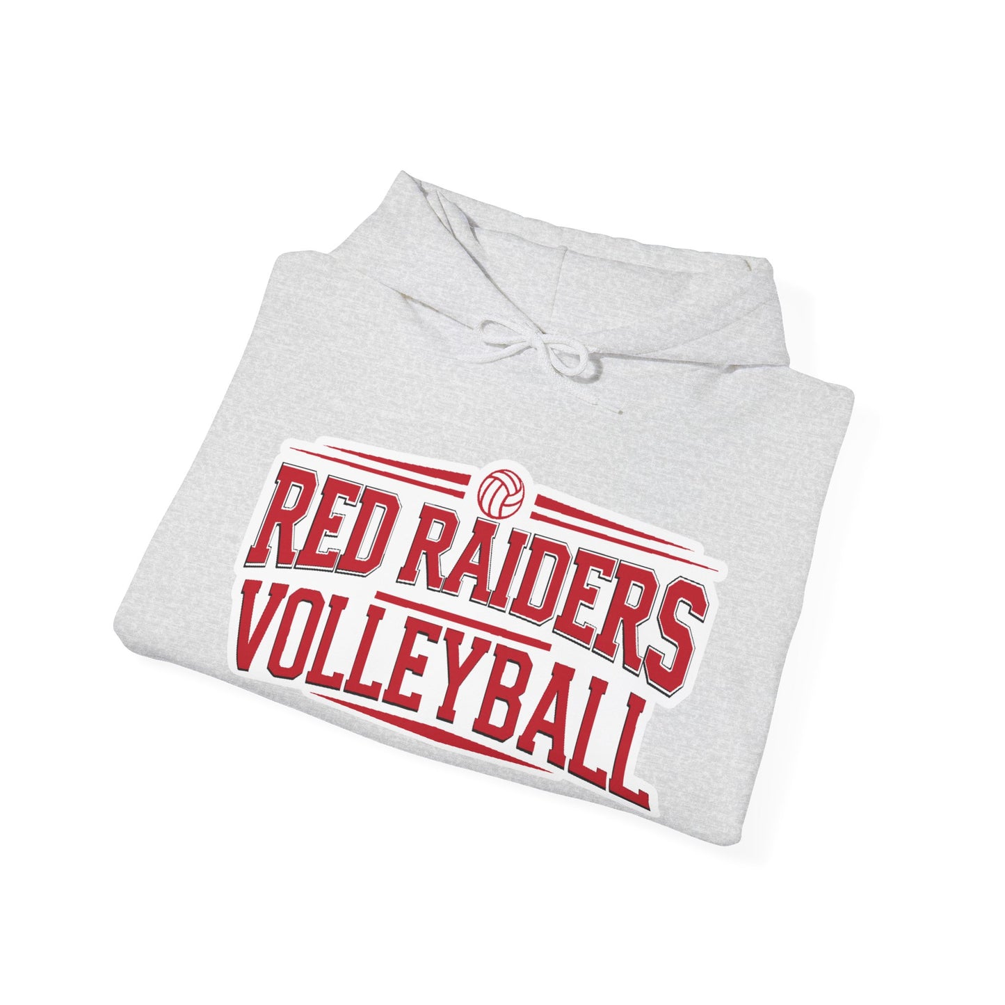 Adult Hoodie Sweatshirt \ Marion County Red Raiders Volleyball \ MCV2