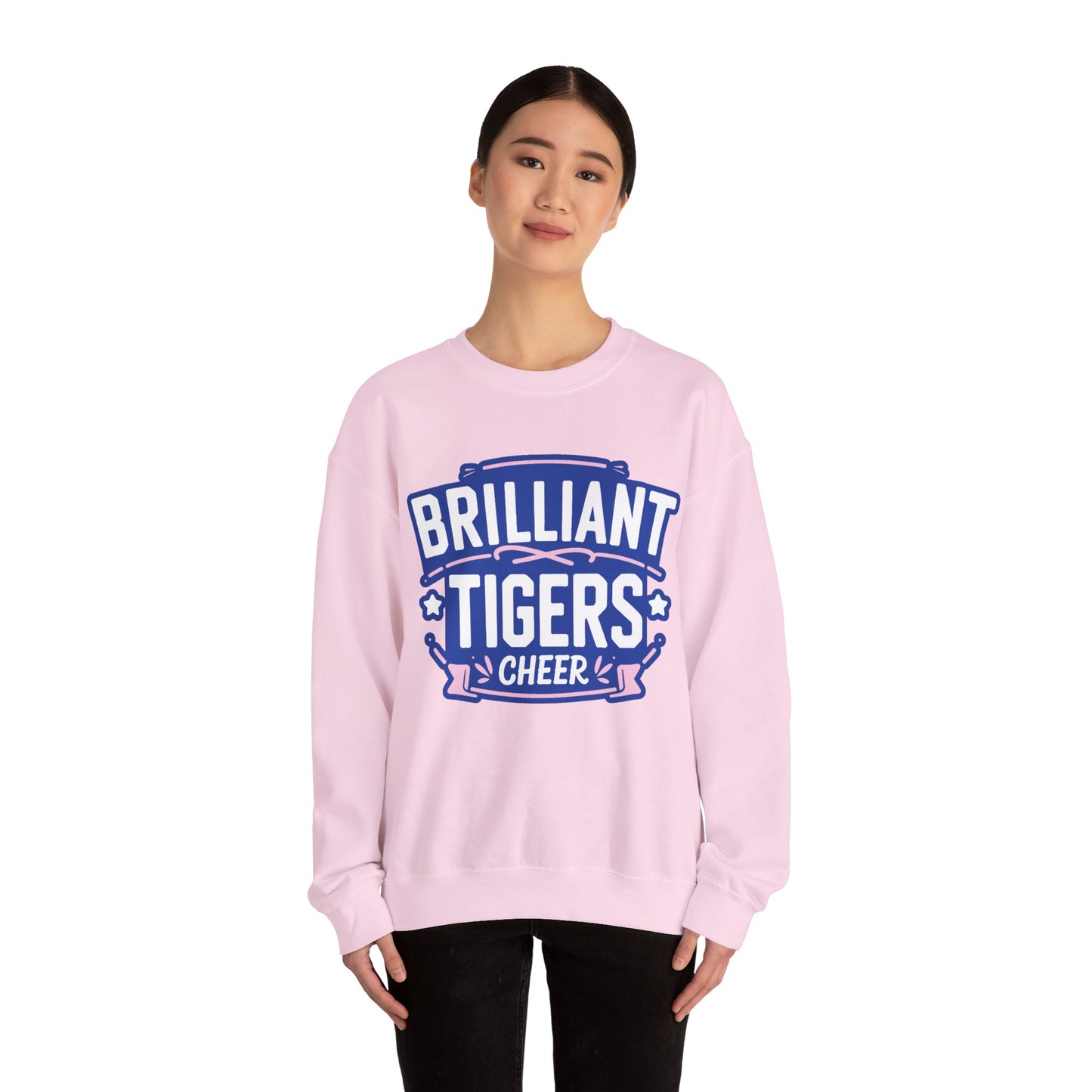 Adult Crewneck Sweatshirt \ Brilliant Tigers Cheer \ BTC2