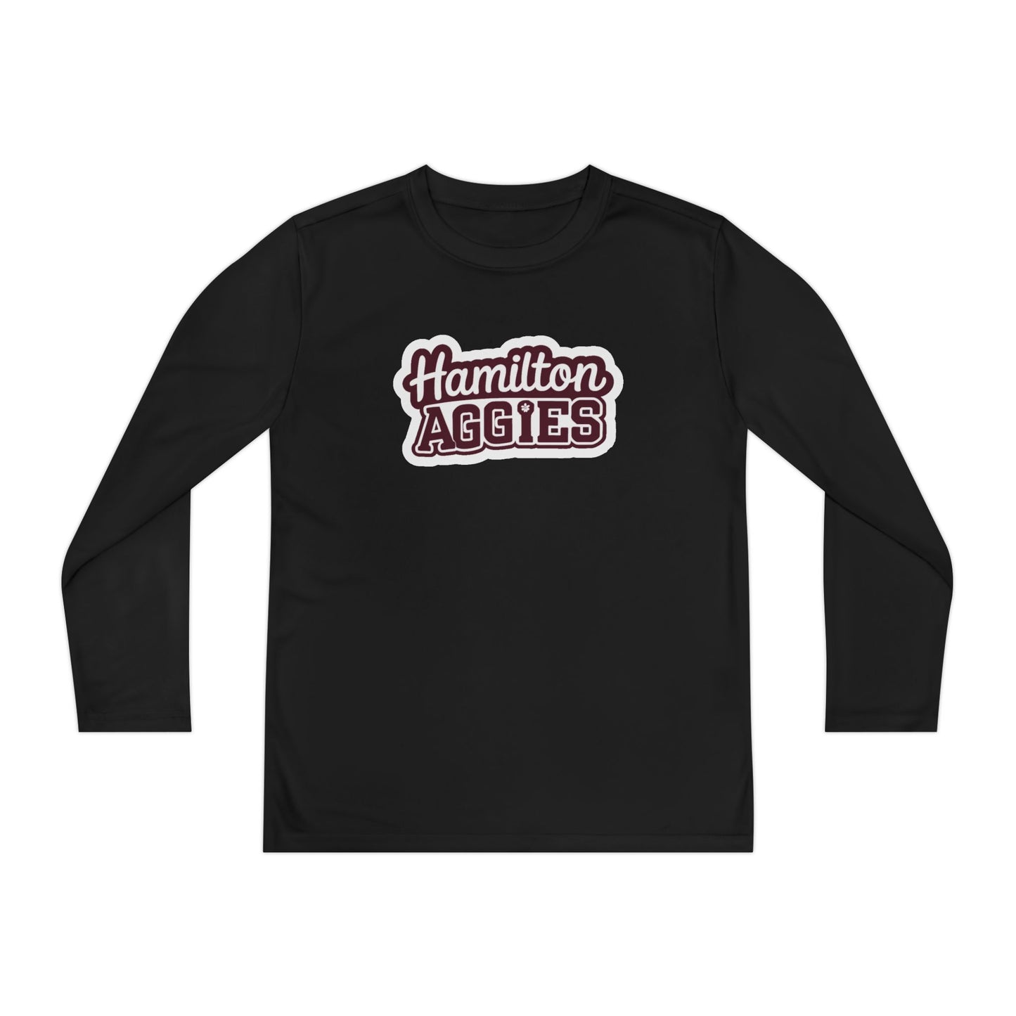 Youth Long Sleeve Tee \ Hamilton Aggies \ HAG2