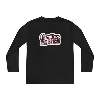 Youth Long Sleeve Tee \ Hamilton Aggies \ HAG2
