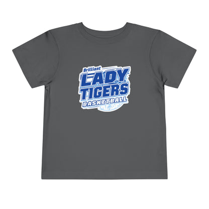 Toddler Tee \ Brilliant Tigers Basketball \ BTBKG2