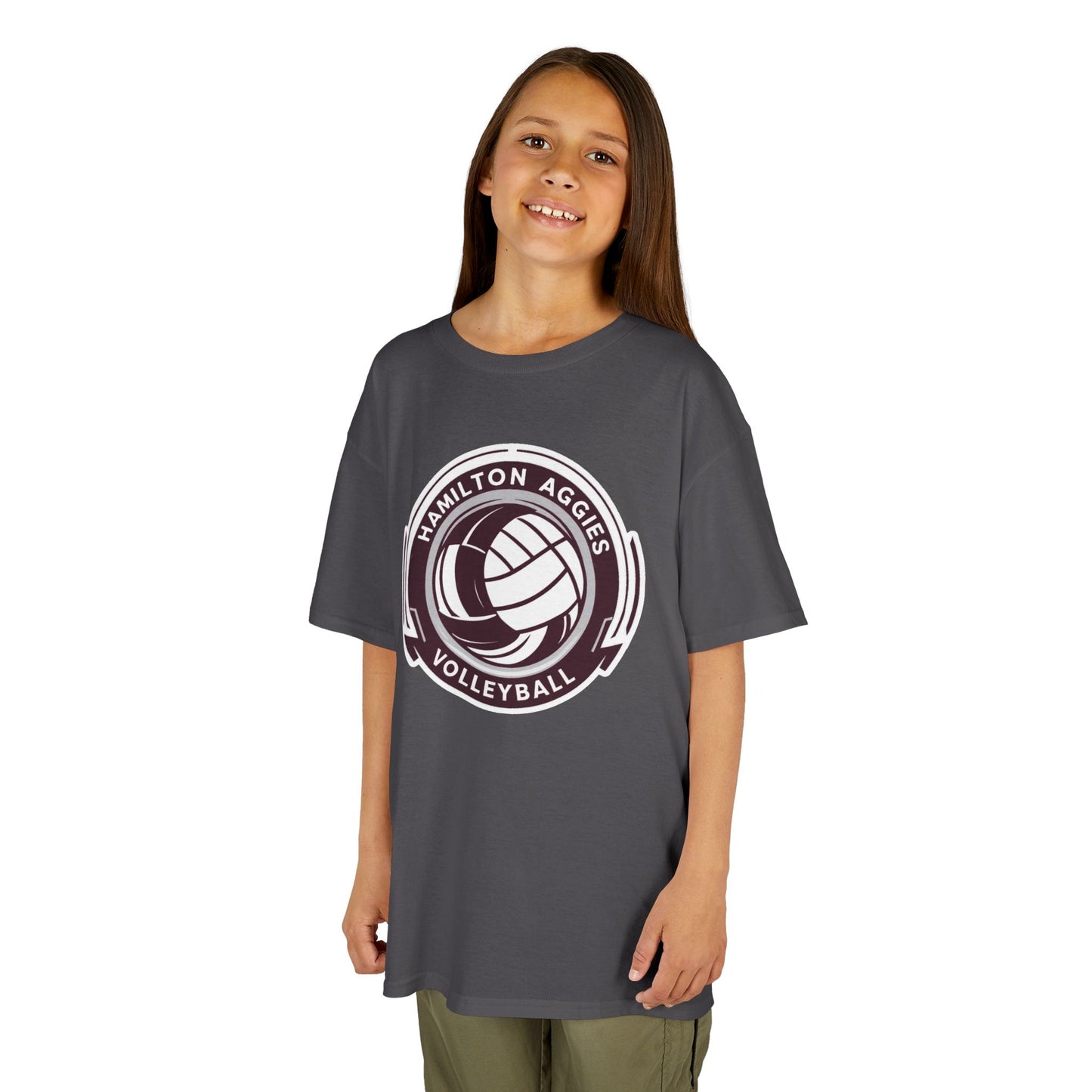 Youth Tee \ Hamilton Aggies Volleyball \ HAV1