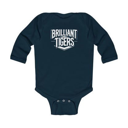 Long Sleeve Baby Bodysuit \ Brilliant Tigers \ BT2