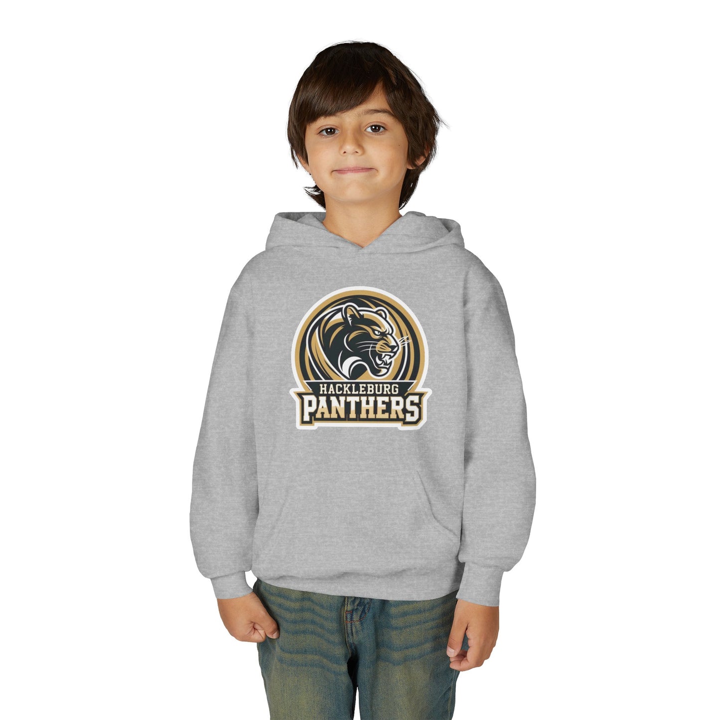 Youth Hoodie Sweatshirt \ Hackleburg Panthers \ HP2