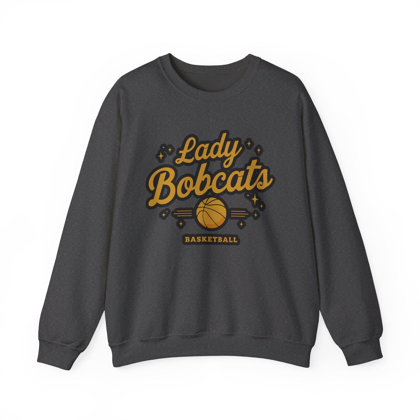 Adult Crewneck Sweatshirt \ Phil Campbell Bobcats Basketball \ PCBBKG2