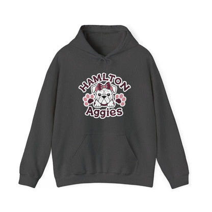 Adult Hoodie Sweatshirt \ Hamilton Aggies \ HAG3