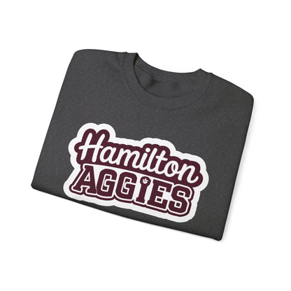 Adult Crewneck Sweatshirt \ Hamilton Aggies \ HAG2