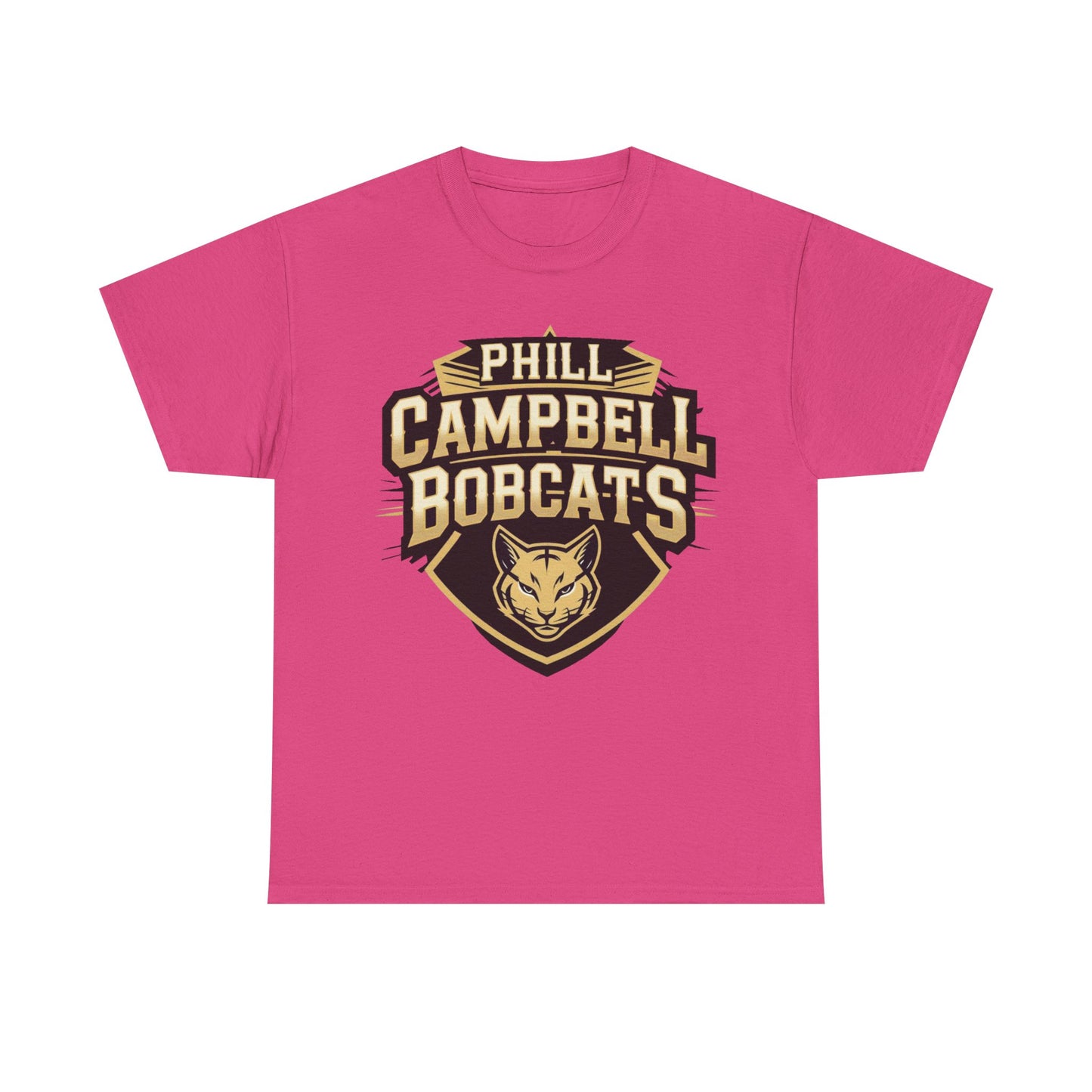 Adult Tee \ Phill Campbell Bobcats \ PCB1