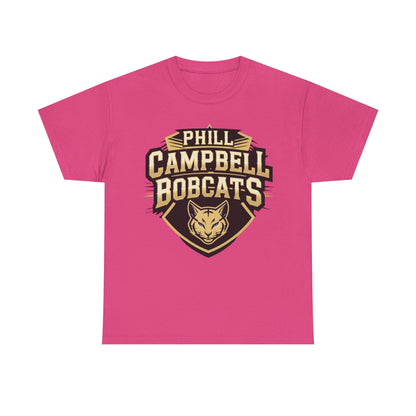 Adult Tee \ Phill Campbell Bobcats \ PCB1