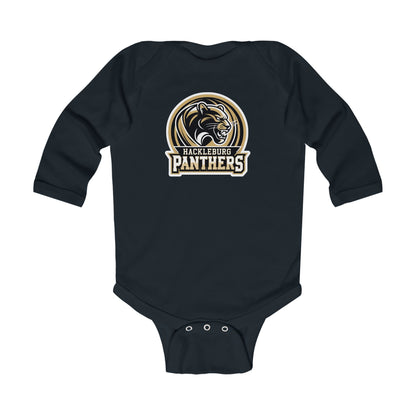 Long Sleeve Baby Bodysuit \ Hackleburg Panthers \ HP2