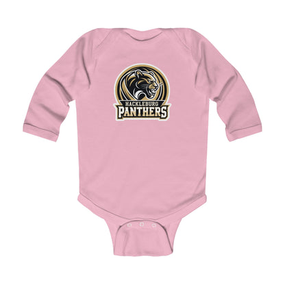 Long Sleeve Baby Bodysuit \ Hackleburg Panthers \ HP2