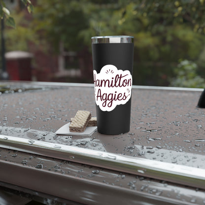 22oz Copper Insulated Tumbler \ Hamilton Aggies \ HAG1
