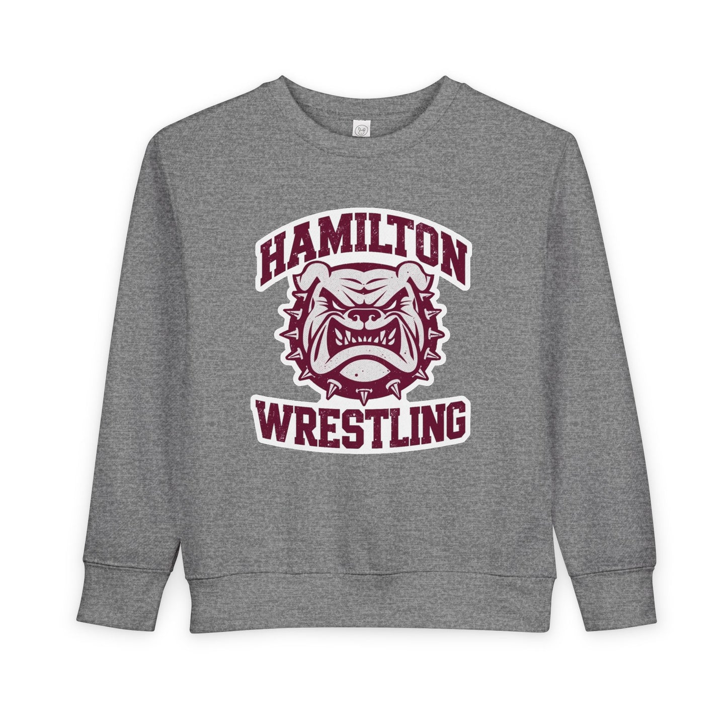 Toddler Crewneck Sweatshirt \ Hamilton Aggies Wrestling \ HAW2