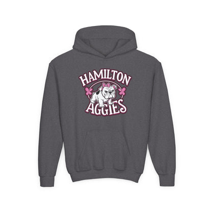 Youth Hooded Sweatshirt \ Hamilton Aggies \ HAG4