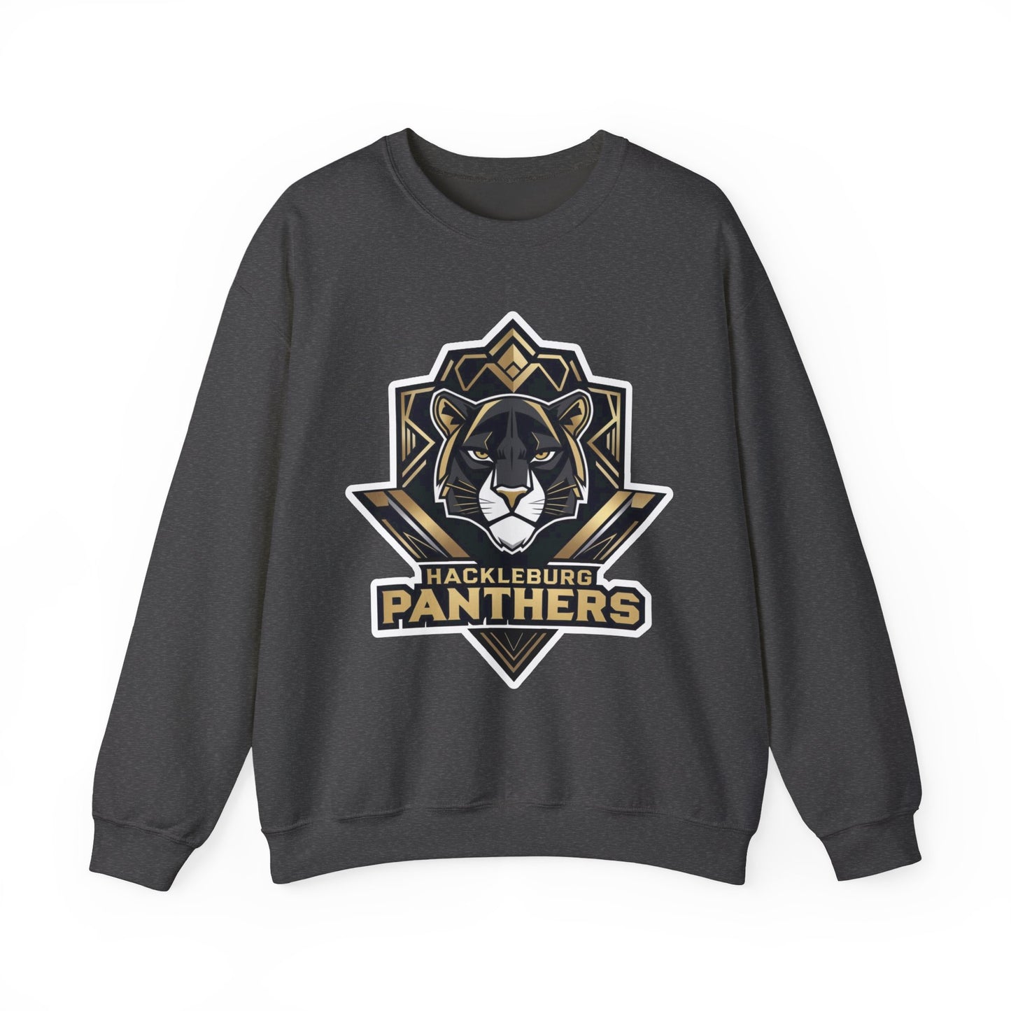 Adult Crewneck Sweatshirt \ Hackleburg Panthers \ HP1