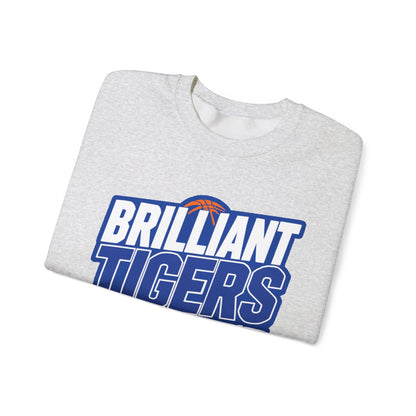 Adult Crewneck Sweatshirt \ Brilliant Tigers Basketball \ BTBK1