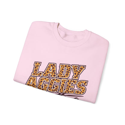 Adult Crewneck Sweatshirt \ Hamilton Aggies Wrestling \ HAWG3