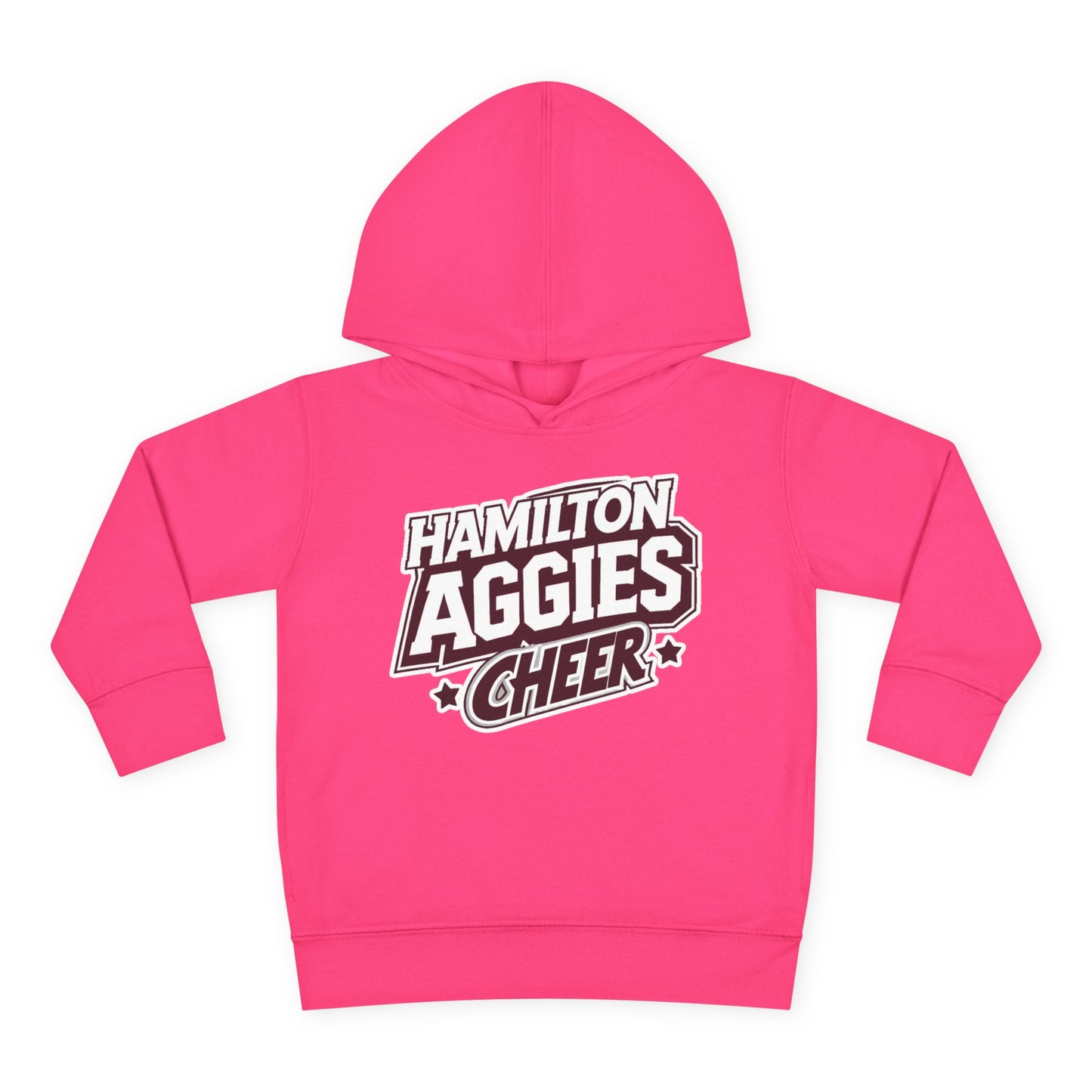 Toddler Hoodie Sweatshirt \ Hamilton Aggies Cheer \ HAC1