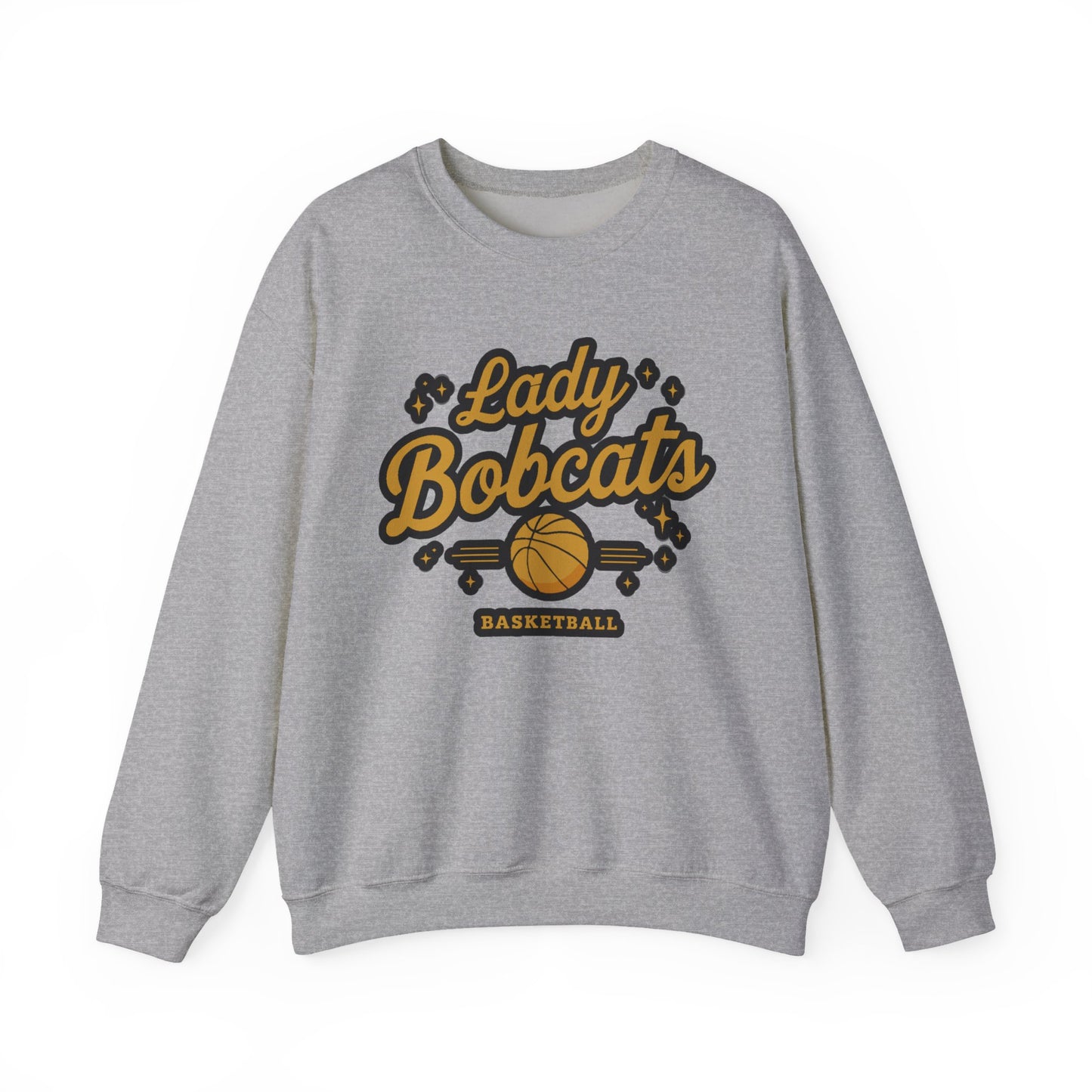 Adult Crewneck Sweatshirt \ Phil Campbell Bobcats Basketball \ PCBBKG2