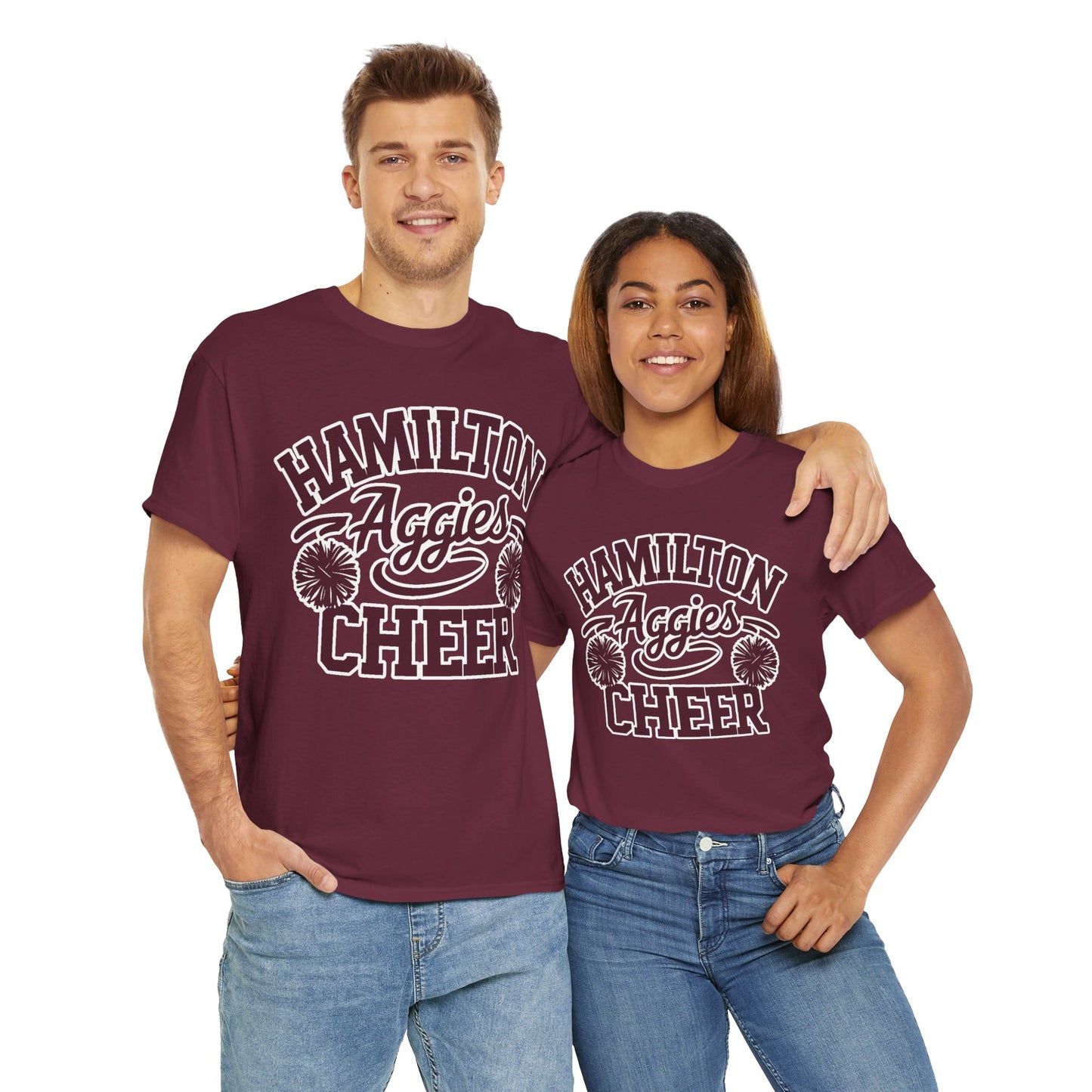 Adult Tee \ Hamilton Aggies Cheer \ Style HAC2