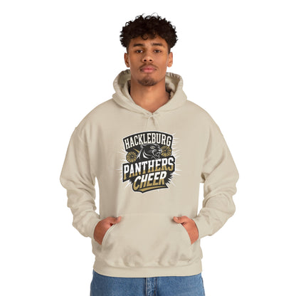 Adult Hoodie Sweatshirt \ Hackleburg Panthers Cheer \ HPC1