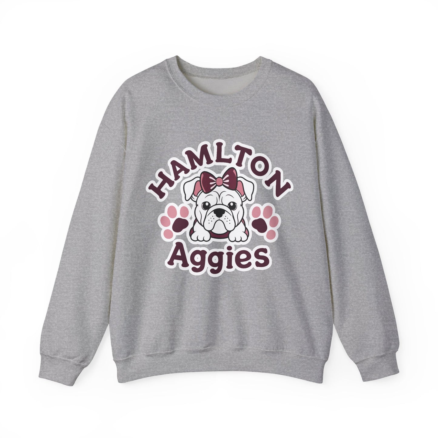 Adult Crewneck Sweatshirt \ Hamilton Aggies \ HAG3
