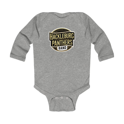 Long Sleeve Baby Bodysuit \ Hackleburg Panthers Band \ HPB2