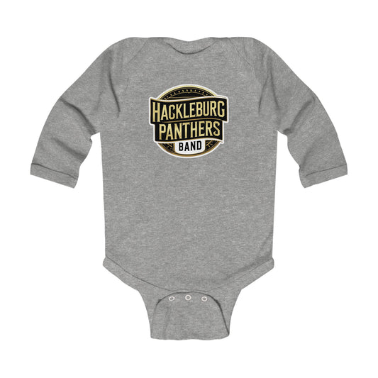 Long Sleeve Baby Bodysuit \ Hackleburg Panthers Band \ HPB2
