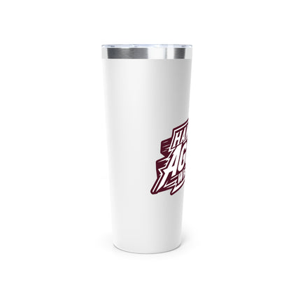 22oz Copper Insulated Tumbler \ Hamilton Aggies Wrestling \ HAW1