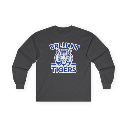 Adult Long Sleeve Tee \ Brilliant Tigers \ BT1
