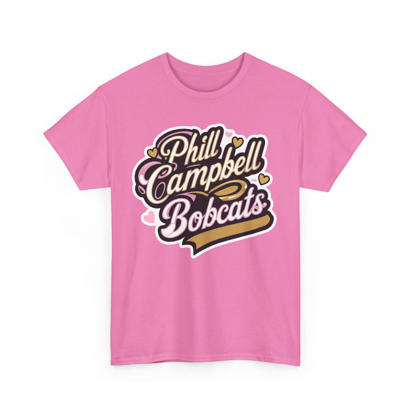 Adult Tee \ Phill Campbell Bobcats \ PCBG1