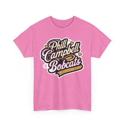 Adult Tee \ Phill Campbell Bobcats \ PCBG1