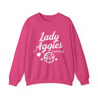 Adult Crewneck Sweatshirt \ Hamilton Aggies Basketball \ HABBG2