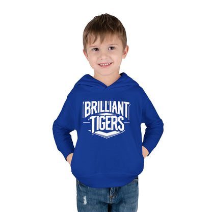 Toddler Hoodie Sweatshirt \ Brilliant Tigers \ BT2