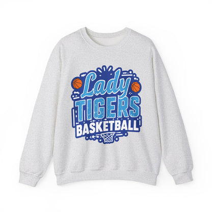 Adult Crewneck Sweatshirt \ Brilliant Tigers Basketball \ BTBKG1
