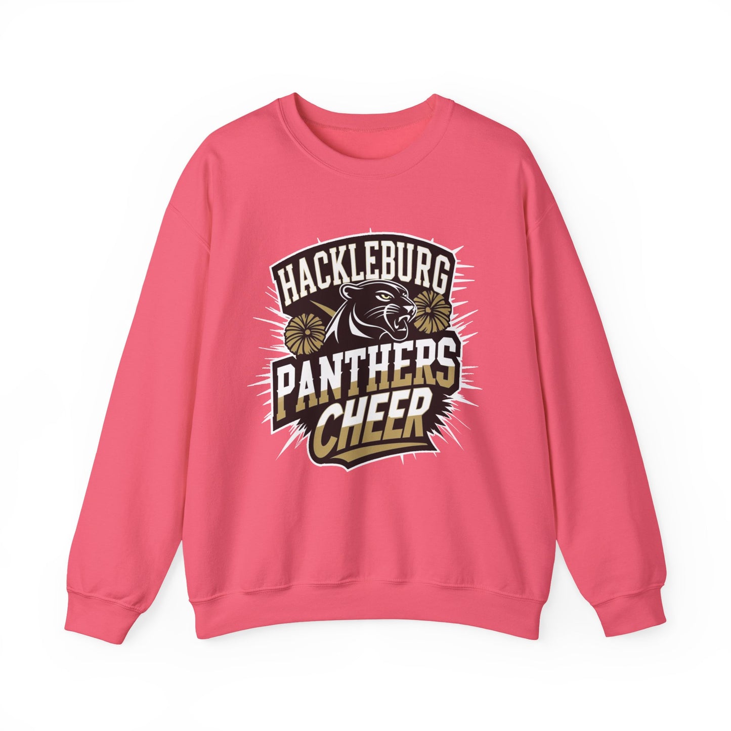 Adult Crewneck Sweatshirt \ Hackleburg Panthers Cheer \ HPC1