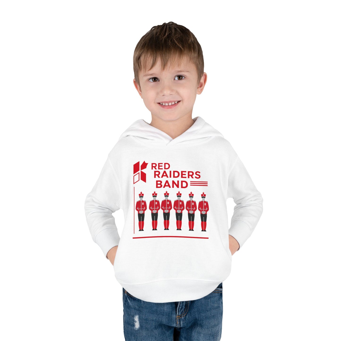Toddler Hoodie Sweatshirt \ Marion County Red Raiders Band \ MCB1