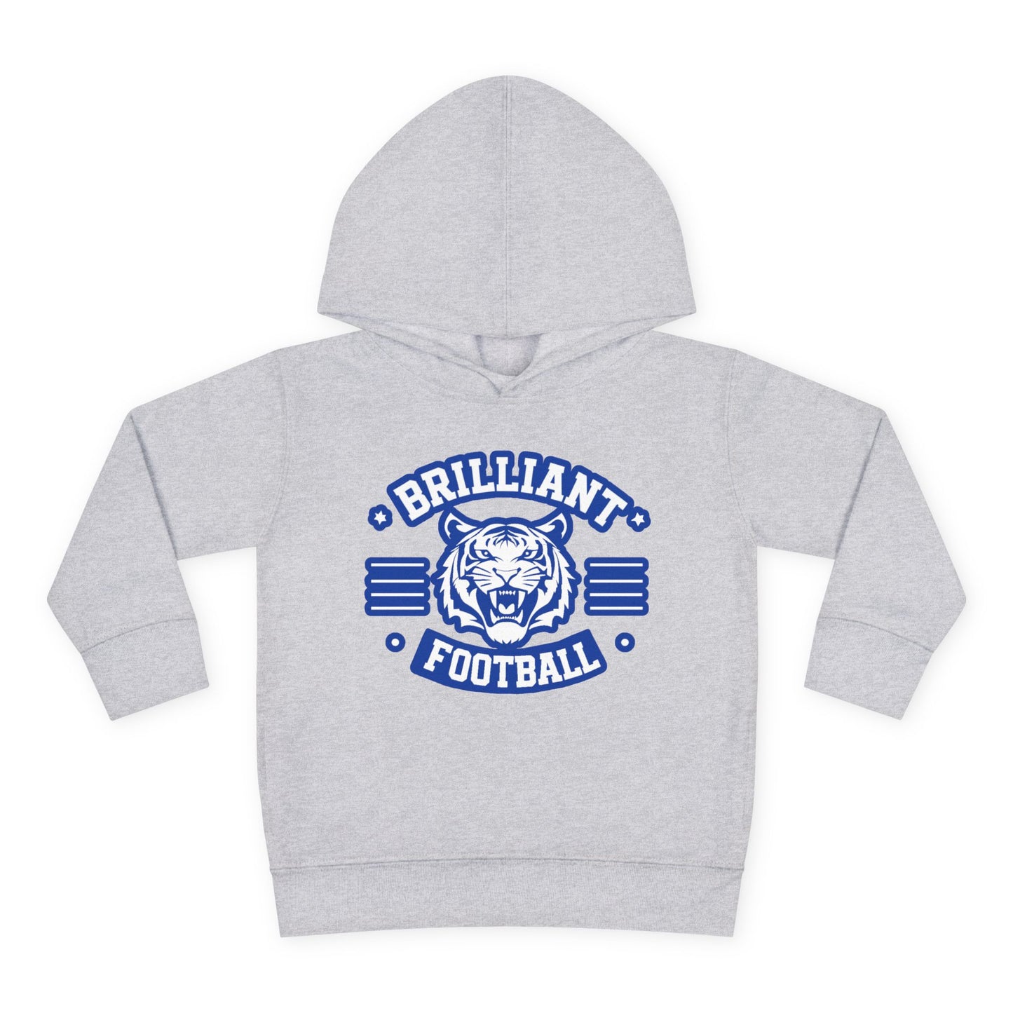 Toddler Hoodie Sweatshirt \ Brilliant Tigers Football \ BTF2