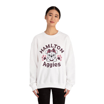Adult Crewneck Sweatshirt \ Hamilton Aggies \ HAG3
