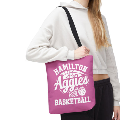 Tote Bag \ Hamilton Aggies Basketball \ HABKG1