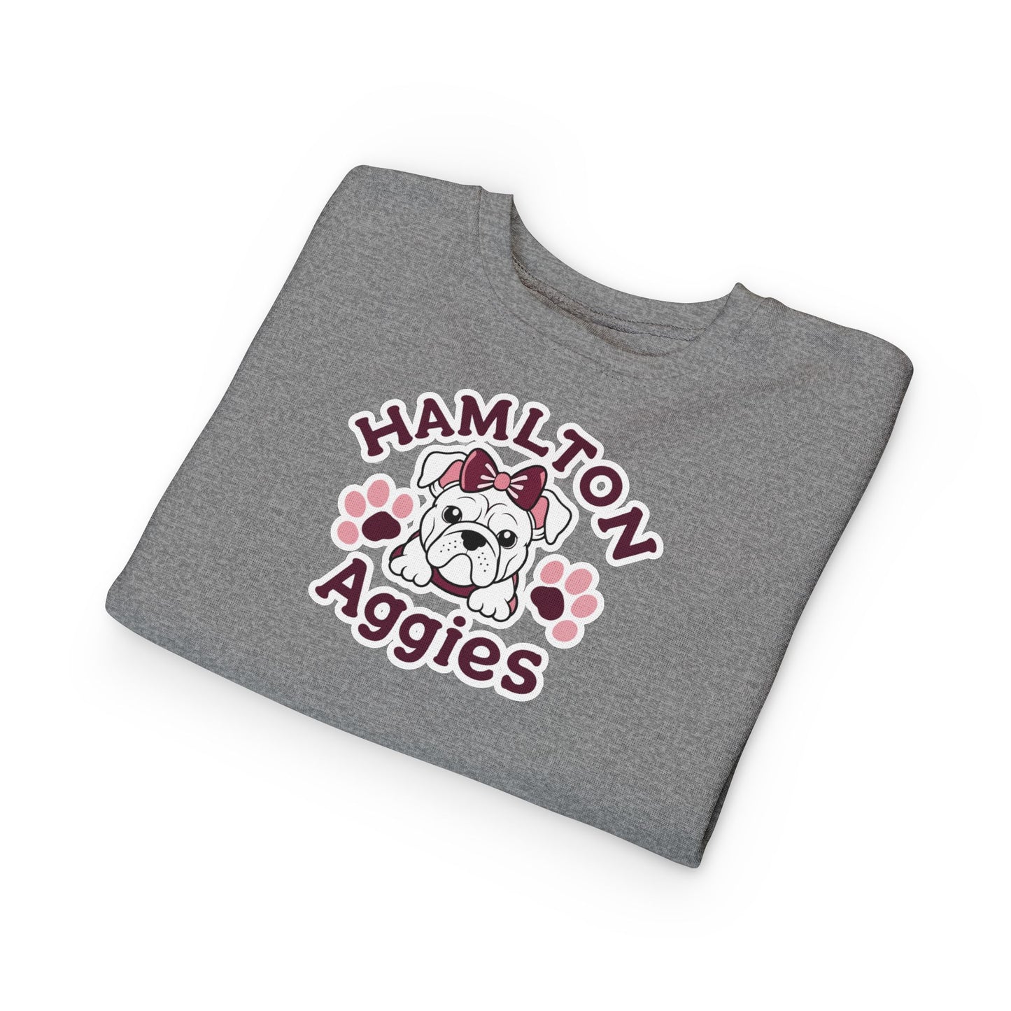 Toddler Crewneck Sweatshirt \ Hamilton Aggies \ HAG3