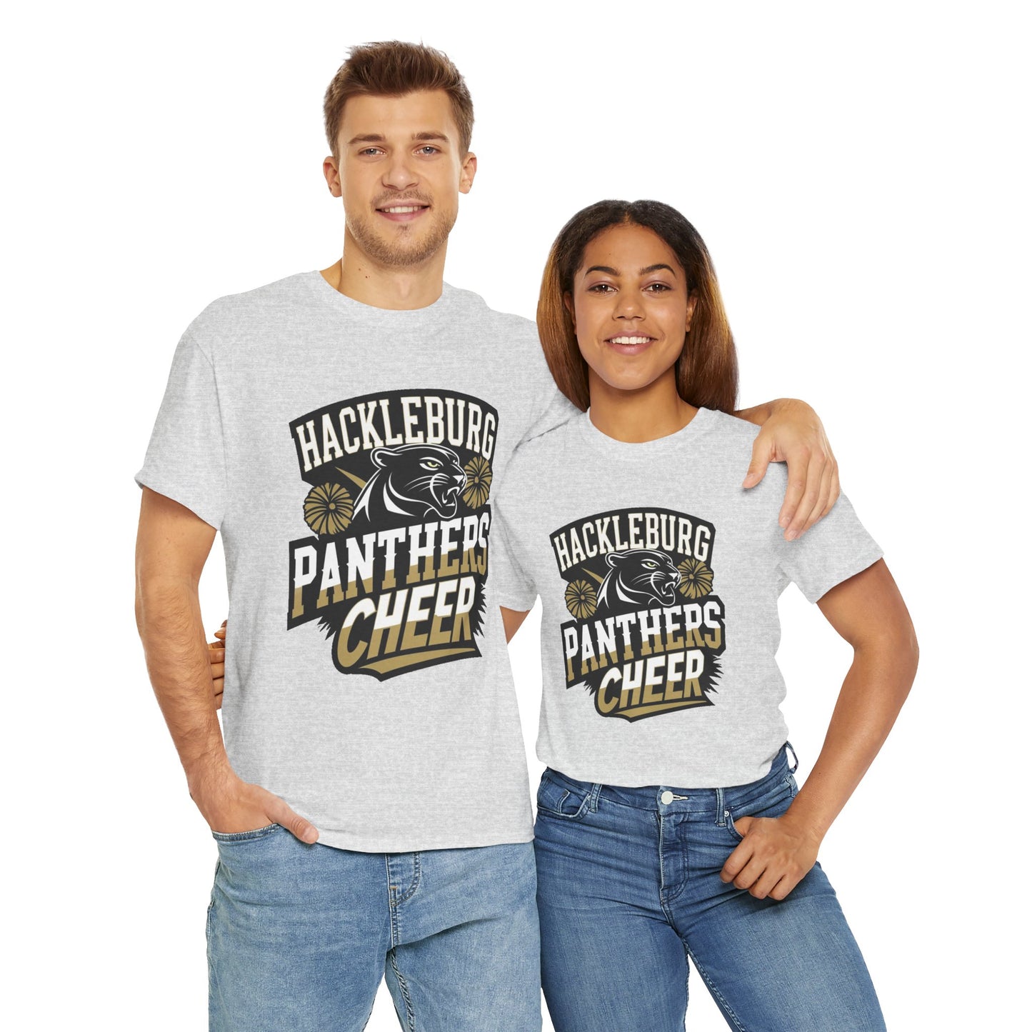 Adult Tee \ Hackleburg Panthers Cheer \ HPC1