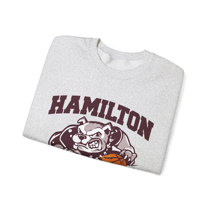 Adult Crewneck Sweatshirt \ Hamilton Aggies Basketball \ HABB1