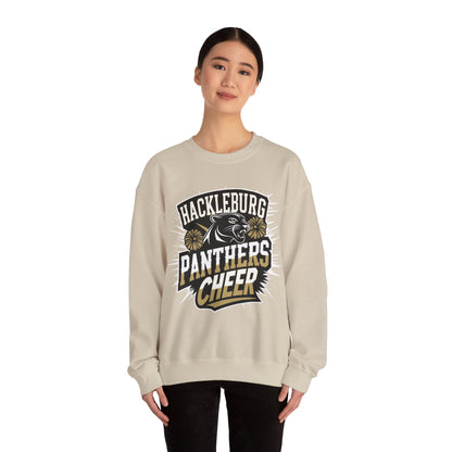 Adult Crewneck Sweatshirt \ Hackleburg Panthers Cheer \ HPC1