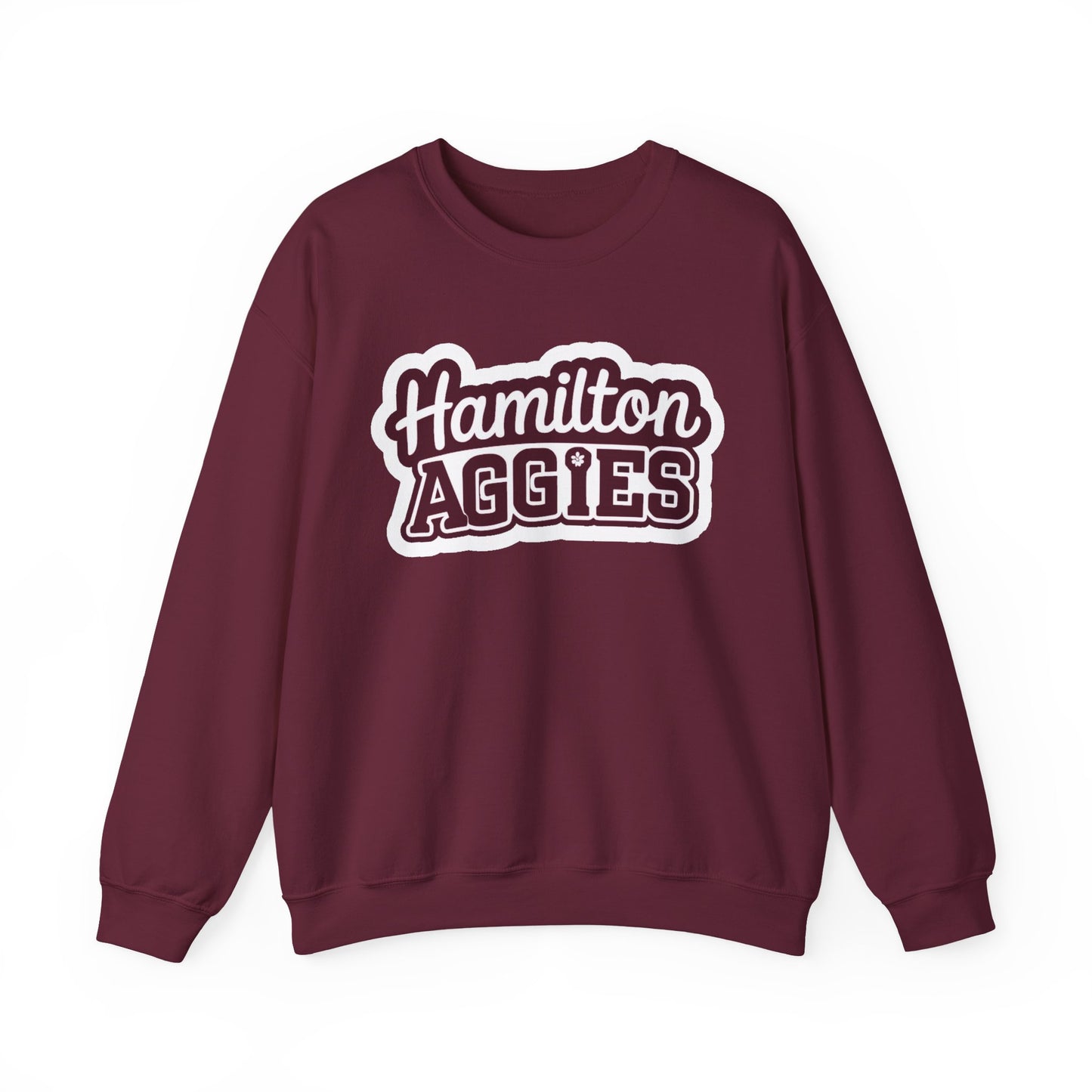 Adult Crewneck Sweatshirt \ Hamilton Aggies \ HAG2