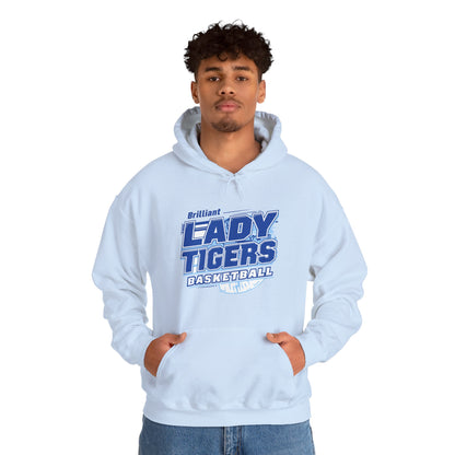 Adult Hoodie Sweatshirt \ Brilliant Tigers Basketball \ BTBKG2
