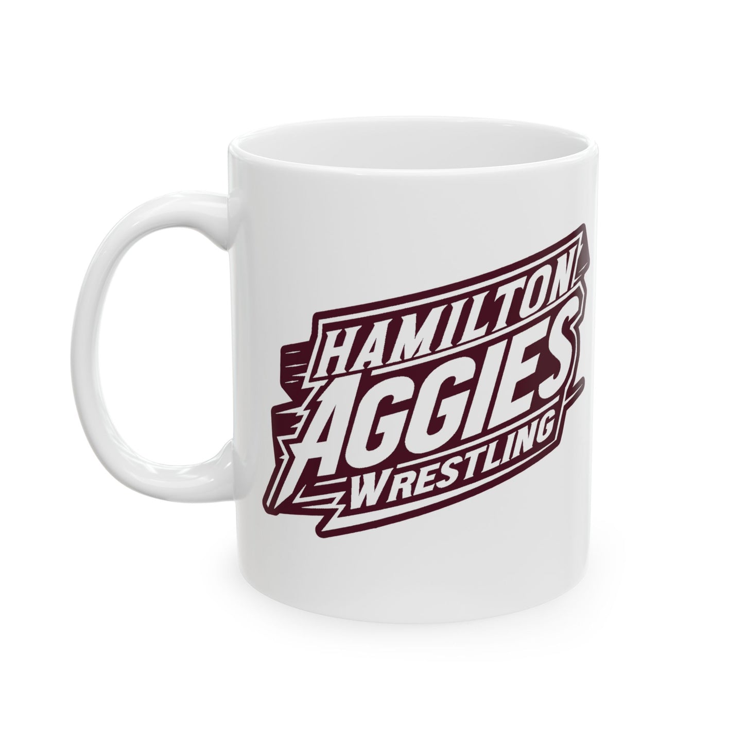 Coffee Cup \ Hamilton Aggies Wrestling \ HAW1
